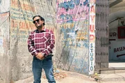 Sänger Prem Krishnavanshi macht "Hindutva-Pop" – Pop für den Hindu-Nationalismus. Sänger Prem Krishnavanshi macht "Hindutva-Pop" – Pop für den Hindu-Nationalismus.