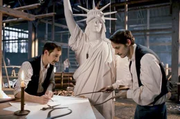 Die Freiheitsstatue zun&auml;chst als Tonmodell: Insgesamt vergingen knapp 15 Jahre bis zu ihrer endg&uuml;ltigen Fertigstellung.