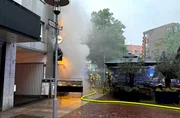 Restaurantbrand in der Innenstadt Hannover
