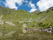 Goselesee Fischen mit Hans Winkler Almauftrieb Goeriachalmen. Goselesee Fischen mit Hans Winkler Almauftrieb Goeriachalmen.