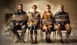 L-R: Luke Steiner (Til Schweiger), Nicki (Anne Sch&auml;fer), Mascha Butkin (Lisa Tomaschewsky), Theo Ransoff (Matthias Schweigh&ouml;fer).