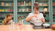 Maya hat das perfekte Moppi-Milchreis-Rezept mit Kokosmilch und Honig.