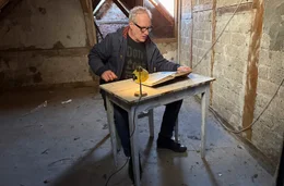 Wolfram Kochauf Spurensuche in Utphe.