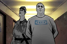 Der Unternehmer Konstantin Ponomarjow machte im Russland der 1990er Jahre Gesch&auml;fte mit IKEA. Als er das Unternehmen zu erpressen versuchte, wurde er wegen Verdachts auf Betrug und Steuerhinterziehung inhaftiert.