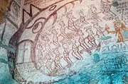 An den Wänden der Gefängniszellen des Palazzo Chiaramonte Steri in Palermo lassen sich noch die Inschriften derer ablesen, die von der Inquisition hier eingesperrt und gefoltert wurden. An den Wänden der Gefängniszellen des Palazzo Chiaramonte Steri in Palermo lassen sich noch die Inschriften derer ablesen, die von der Inquisition hier eingesperrt und gefoltert wurden.