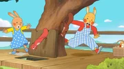 Die Eichhörnchen wirbeln das Spiel von Karlchen und Monika kräftig durcheinander. Die Eichhörnchen wirbeln das Spiel von Karlchen und Monika kräftig durcheinander.
