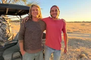 Alexander (l.) und Martin aus Otjozondjupa, Namibia