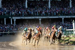 Das ber&uuml;hmte Kentucky Derby - das h&ouml;chstdotierte Pferderennen der Welt. Ganze drei Millionen Dollar bekommt der Gewinner.