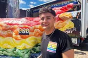 Organisator Julian Miethig aus Köthen beim 3. CSD in Köthen am 11. Juli 2026 Organisator Julian Miethig aus Köthen beim 3. CSD in Köthen am 11. Juli 2026