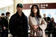 Pictured (L-R): Carlo Marks as Eddie Montrose and Necar Zadegan as Deputy Chief of Station Nikki Reynard. Pictured (L-R): Carlo Marks as Eddie Montrose and Necar Zadegan as Deputy Chief of Station Nikki Reynard.