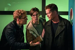 L-R: Theo Ransoff (Matthias Schweigh&ouml;fer), Nicki (Anne Sch&auml;fer), Luke Steiner (Til Schweiger).