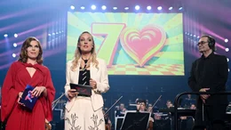 Teresa Vogl und Lilian Klebow. Das ORF Radio-Symphonieorchester mit Dirigent Christian Kolonovits.