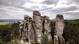 Sandsteinfelsen in Nordtschechien