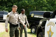 Pictured: Matt Lauria as Boone and Darnell Bartholomew as Deputy Cliff Owens. Pictured: Matt Lauria as Boone and Darnell Bartholomew as Deputy Cliff Owens.
