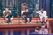 Die "L&ouml;wen" (v.l.) Frank Thelen, Andreas W. Herb und Ralf D&uuml;mmel.