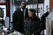 Pictured: (l-r) David Ajala as Detective Theo Walker, Maura Tierney as Lieutenant Jessica Brady Pictured: (l-r) David Ajala as Detective Theo Walker, Maura Tierney as Lieutenant Jessica Brady