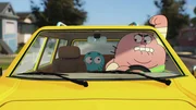 v.li.: Gumball, Richard v.li.: Gumball, Richard