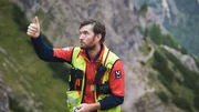 Lukas Wurm beim Einsatz der Bergwacht Ramsau. Lukas Wurm beim Einsatz der Bergwacht Ramsau.