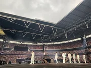 BTS im Wembley Stadium BTS im Wembley Stadium