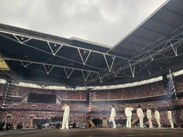 BTS im Wembley Stadium BTS im Wembley Stadium