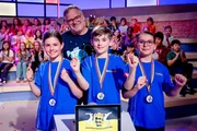 Das blaue Team aus Korntal-Münchingen/Baden-Württemberg hatte viel Spaß bei der Aufzeichnung. Das blaue Team aus Korntal-Münchingen/Baden-Württemberg hatte viel Spaß bei der Aufzeichnung.