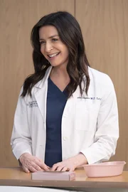 Caterina Scorsone als Dr. Amelia Shepherd.