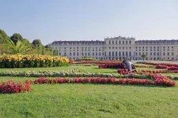 Tausende Blumen werden jedes Fr&uuml;hjahr im Schlosspark gepflanzt.