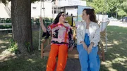 Sasa Schwarzjirg und Maria Happel. Sasa Schwarzjirg und Maria Happel.