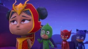 L-R: An Yu, Gekko, Owlette, Catboy
