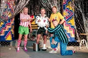 Peter Elstner, Herbert Prohaska, Heinz Pr&uuml;ller, Hans Georg Heinke.