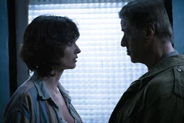 Paz Vega (Carmen Delgado), Sylvester Stallone (John Rambo)