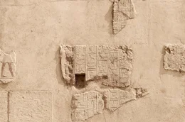 Die Hieroglyphe der Giraffe "Sr" bedeutet so viel wie: verk&uuml;nden, vorhersehen oder auch voraussagen.