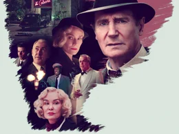 Im Los Angeles von 1939 geht der Privatdetektiv Philip Marlowe einem Vermisstenfall nach, der ihn mit den Schattenseiten Hollywoods konfrontiert. Von links: Nico Peterson (Fran&ccedil;ois Arnaud), Lou Hendricks (Alan Cumming), Dorothy Quincannon (Jessica Lange), Cedric (Adewale Akinnuoye-Agbaje), Clare Cavendish (Diane Kruger), Floyd Hanson (Danny Huston) und Philip Marlowe (Liam Neeson)