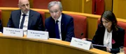 Am 21. Mai 2025 befragte der französische Senat Bernard Arnault (Mi.), Vorstandsvorsitzender von LVMH, im Rahmen einer Anhörung der Untersuchungskommission zu staatlichen Beihilfen für Unternehmen. Am 21. Mai 2025 befragte der französische Senat Bernard Arnault (Mi.), Vorstandsvorsitzender von LVMH, im Rahmen einer Anhörung der Untersuchungskommission zu staatlichen Beihilfen für Unternehmen.