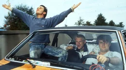 Floyd (Frank Giering, l.), Ricco (Florian Lukas, M.) und Walter (Antoine Monot, r.) brechen auf in einen unvergesslichen Abend &ndash; ohne zu ahnen, wohin sie das Abenteuer f&uuml;hren wird.