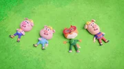 Fiona hat für die Werkel-Ferkel eine unmögliche Aufgabe: Sie will auf Wolken fliegen! Fiona hat für die Werkel-Ferkel eine unmögliche Aufgabe: Sie will auf Wolken fliegen!