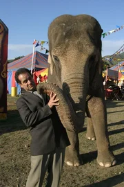 Der sarkastische und unbeliebte Zirkusdirektor Serge wird in einem Gartenlokal vor den Augen der anderen G&auml;ste von einem verkleideten Artisten erschossen. Adrian Monk (Tony Shalhoub) nimmt die Ermittlungen auf.