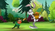 v.li.: Shameless O'Scanty, Bugs Bunny