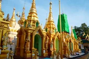 Shwedagon Pagode. Shwedagon Pagode.