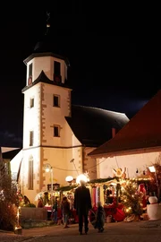 Weihnachtsmarkt in Oberrieslingen. Weihnachtsmarkt in Oberrieslingen.