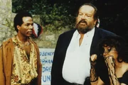 Dumas (Philip Michael Thomas, l.), Jack 'Extralarge' Costello (Bud Spencer, m.)