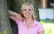 Anna Lena Dörr, Moderatorin. Anna Lena Dörr, Moderatorin.