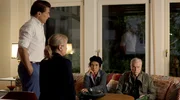 Werner (Jochen Busse, re.) und Gisela (Tatja Seibt, 2. v. re.) haben Ärger mit der Polizei. Hanno (Wolfram Grandezka, li.) und Eva (ChrisTine Urspruch, 2. v. li.) sind sauer. Werner (Jochen Busse, re.) und Gisela (Tatja Seibt, 2. v. re.) haben Ärger mit der Polizei. Hanno (Wolfram Grandezka, li.) und Eva (ChrisTine Urspruch, 2. v. li.) sind sauer.