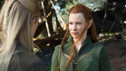 Tauriel (Evangeline Lilly) und Legolas (Orlando Bloom)