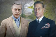 Das Verhältnis zwischen den königlichen Brüdern Eduard VIII. (li.) und George VI. (re.) war kompliziert. Das Verhältnis zwischen den königlichen Brüdern Eduard VIII. (li.) und George VI. (re.) war kompliziert.