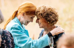 Enge Freundinnen: Barbara Keyserling (Sibylle Canonica,l.) und Jasna (Adriana Altaras)