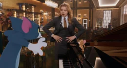 (v.l.n.r.) Tom; Kayla (Chlo&euml; Grace Moretz); Jerry