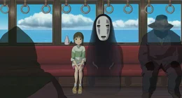 Chihiro (l.); Ohngesicht (r.)