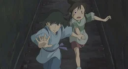 Haku (l.); Chihiro (r.)