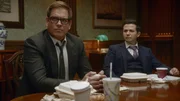 Dr. Jason Bull (Michael Weatherly, l.); Benny Colón (Freddy Rodriguez, r.) Dr. Jason Bull (Michael Weatherly, l.); Benny Colón (Freddy Rodriguez, r.)